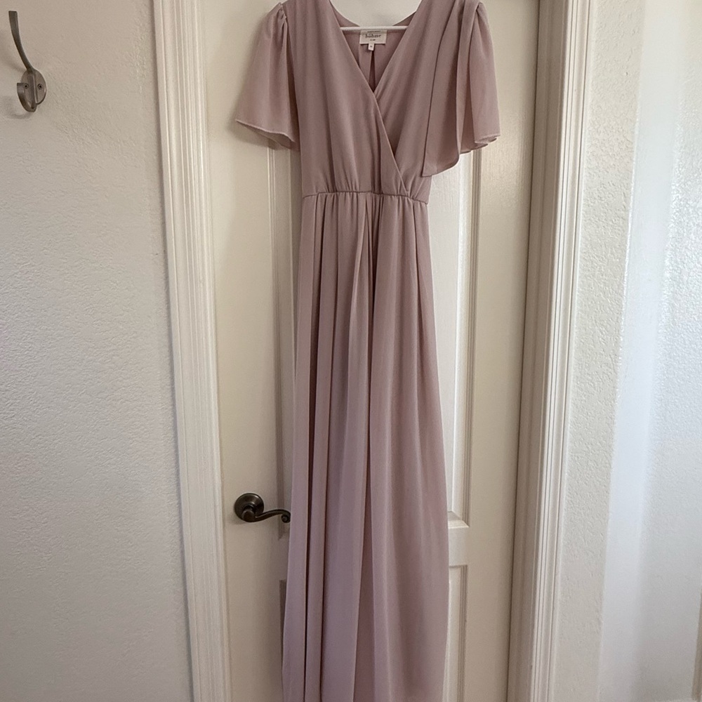 Bohme Soft Lavender Maxi Dress